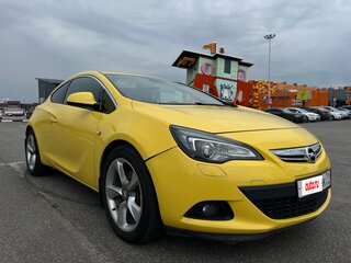 2012 Opel Astra GTC J Рестайлинг, жёлтый, 1050000 рублей, вид 2