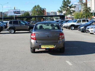 2014 Lada (ВАЗ) Granta I, коричневый, 270000 рублей, вид 4