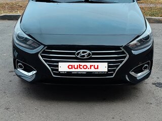 2017 Hyundai Solaris II, чёрный, 1040000 рублей, вид 2