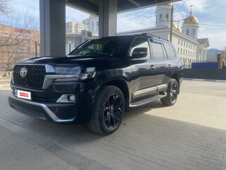 2012 Toyota Land Cruiser 200 Series Рестайлинг 1, чёрный, 3200000 рублей, вид 2