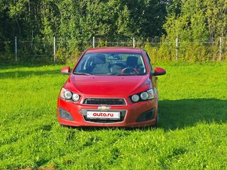 2012 Chevrolet Aveo II, красный, 600000 рублей, вид 1