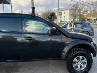 2008 Mitsubishi L200 IV, чёрный, 1170000 рублей, вид 5