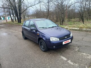 2012 Lada (ВАЗ) Kalina I, синий, 370000 рублей, вид 4