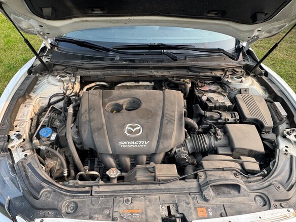 2016 Mazda 6 III (GJ) Рестайлинг, белый, 2250000 рублей - вид 12