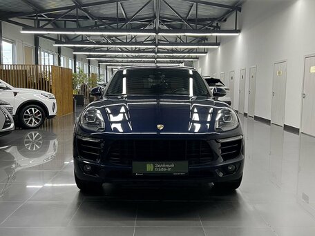 2018 Porsche Macan I, синий, 3775000 рублей, вид 3