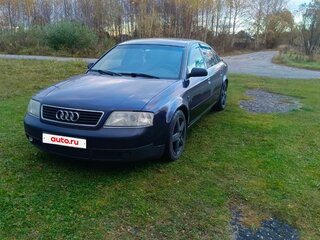 1997 Audi A6 II (C5), синий, 450000 рублей, вид 4