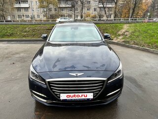 2019 Genesis G80 I, синий, 2300000 рублей, вид 4