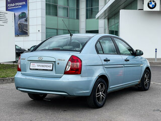 2008 Hyundai Verna II, голубой, 329000 рублей, вид 5