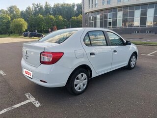 2017 Renault Logan II, белый, 570000 рублей, вид 4
