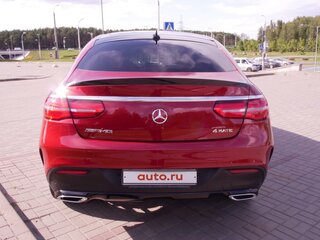 2016 Mercedes-Benz GLE Coupe 350 d I (C292), красный, 5500000 рублей, вид 3