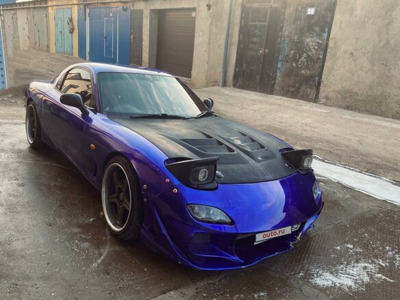 1992 Mazda RX-7 III (FD), фиолетовый - вид 2