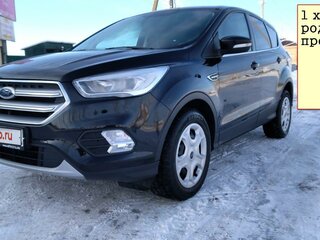 2017 Ford Kuga II Рестайлинг, чёрный, 1300000 рублей, вид 2