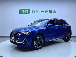 2022 Audi Q3 35 TFSI II (F3), синий, 2089000 рублей, вид 2