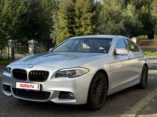 2011 BMW 5 серии 530d xDrive VI (F10/F11/F07), серебристый, 1585000 рублей, вид 3