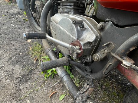 1991 Jawa 350/638, красный, 55000 рублей, вид 1