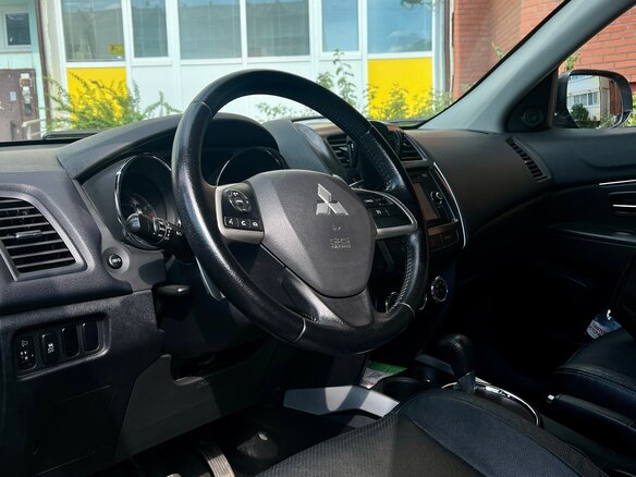 2012 Mitsubishi ASX I, чёрный, 1350000 рублей - вид 7