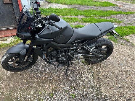 2019 Yamaha MT-09 (FZ-09), чёрный, 800000 рублей, вид 2