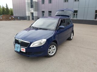 2011 Skoda Fabia II Рестайлинг, синий, 520000 рублей, вид 1