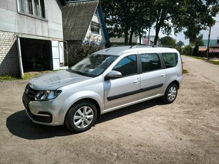 2024 Lada (ВАЗ) Largus Cross I Рестайлинг, серебристый, 1580000 рублей, вид 1