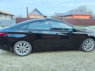 2011 Hyundai Sonata VI (YF), чёрный, 1200000 рублей, вид 3