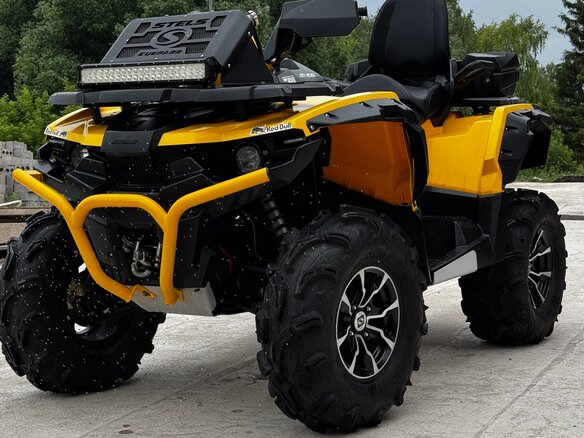 2020 Stels ATV-850 Guepard Trophy, жёлтый, 900000 рублей - вид 4