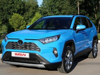 2021 Toyota RAV4 V (XA50), голубой, 3800000 рублей, вид 1