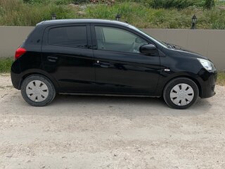 2013 Mitsubishi Mirage VI, чёрный, 595000 рублей, вид 4