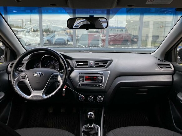 2016 Kia Rio III Рестайлинг, чёрный, 969000 рублей - вид 10