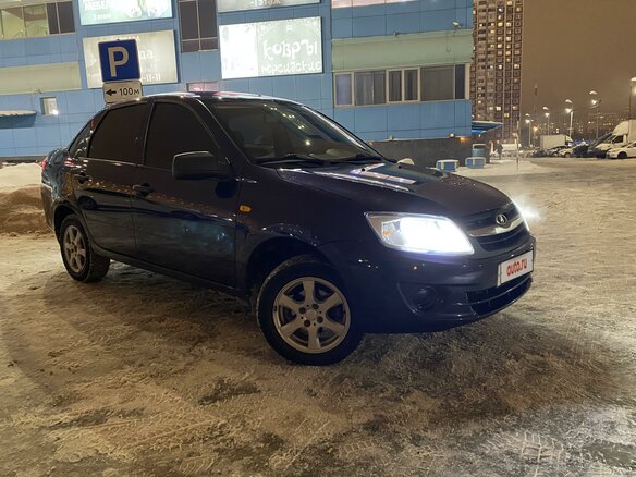 2012 Lada (ВАЗ) Granta I, синий - вид 11