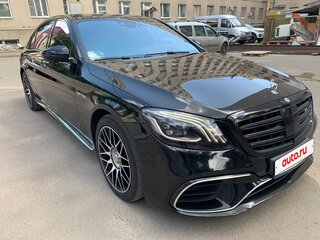 2014 Mercedes-Benz S-Класс AMG 63 AMG Long III (W222, C217), чёрный, 5500000 рублей, вид 1