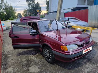2005 Lada (ВАЗ) 2115, красный, 130000 рублей, вид 4