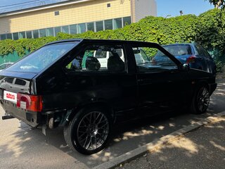 1997 Lada (ВАЗ) 2108, чёрный, 450000 рублей, вид 1