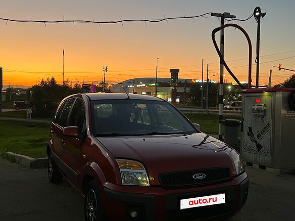2007 Ford Fusion I Рестайлинг, красный, 460000 рублей - вид 2