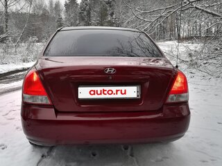 2001 Hyundai Elantra III (XD), красный, 380000 рублей, вид 4