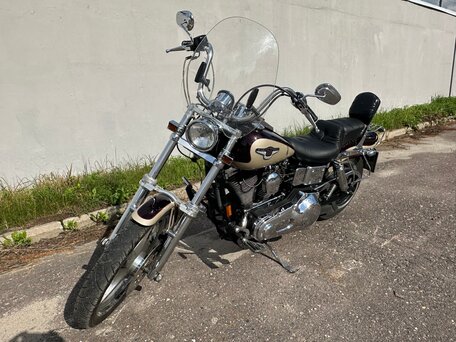 1998 Harley-Davidson Dyna Wide Glide, бежевый, 850000 рублей, вид 3