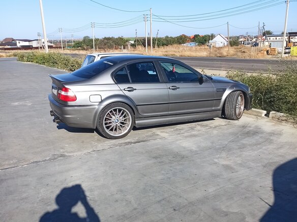 2002 BMW 3 серии 320i IV (E46) Рестайлинг, серебристый, 1000000 рублей - вид 9