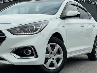 2018 Hyundai Solaris II, белый, 1319000 рублей, вид 2