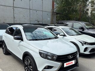 2021 Lada (ВАЗ) Vesta SW Cross I, белый, 1190000 рублей, вид 2