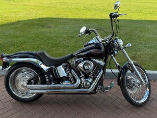 2007 Harley-Davidson Softail Custom, чёрный, 700000 рублей, вид 1