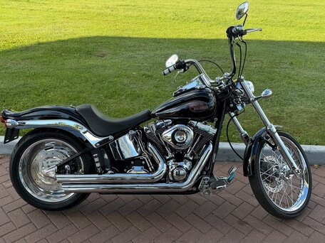 2007 Harley-Davidson Softail Custom, чёрный, 700000 рублей, вид 1