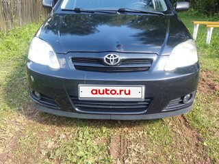 2006 Toyota Corolla IX (E120, E130) Рестайлинг, чёрный, 590000 рублей, вид 2