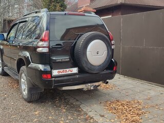 2007 Toyota Land Cruiser Prado 5-speed 120 Series Рестайлинг, чёрный, 2550000 рублей, вид 3