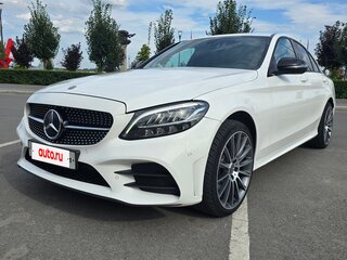 2019 Mercedes-Benz C-Класс 200 IV (W205) Рестайлинг, белый, 3630000 рублей, вид 1
