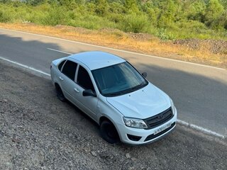 2013 Lada (ВАЗ) Granta I, белый, 260000 рублей, вид 1