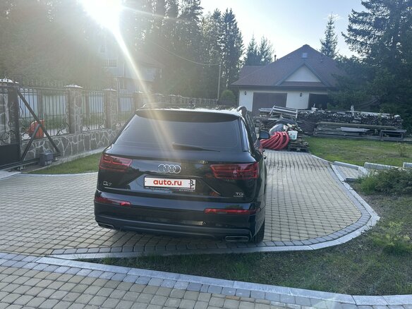 2017 Audi Q7 II (4M), чёрный, 5000000 рублей - вид 5