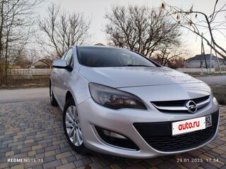 2012 Opel Astra J Рестайлинг, серебристый, 930000 рублей, вид 1