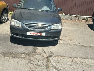2008 Hyundai Accent ТагАЗ II, чёрный, 380000 рублей, вид 1