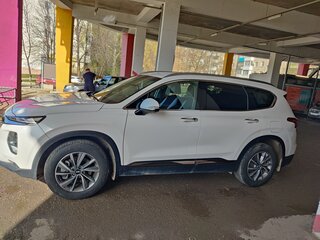 2020 Hyundai Santa Fe IV, белый, 3200000 рублей, вид 3