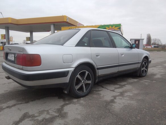 1994 Audi 100 IV (C4), серебристый, 400000 рублей - вид 4