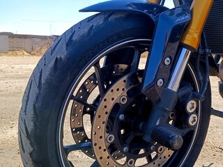 2015 Yamaha MT-09 (FZ-09), синий, 630000 рублей, вид 4